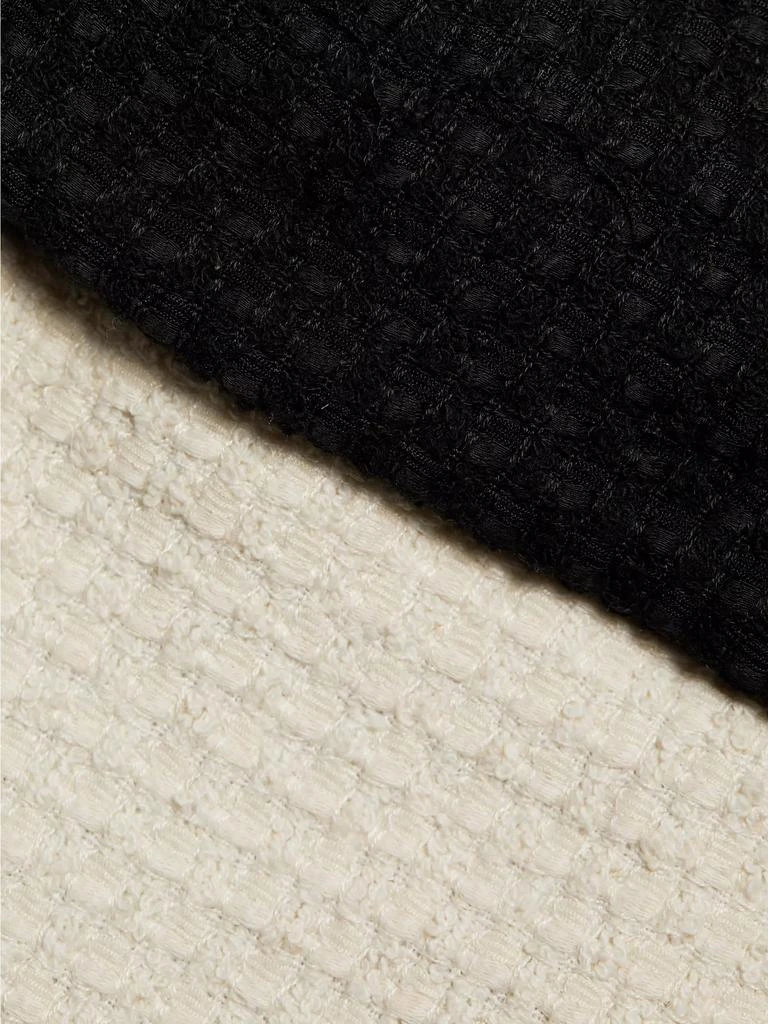 Alice + Olivia Kidman Detachable Tweed Jacket 8