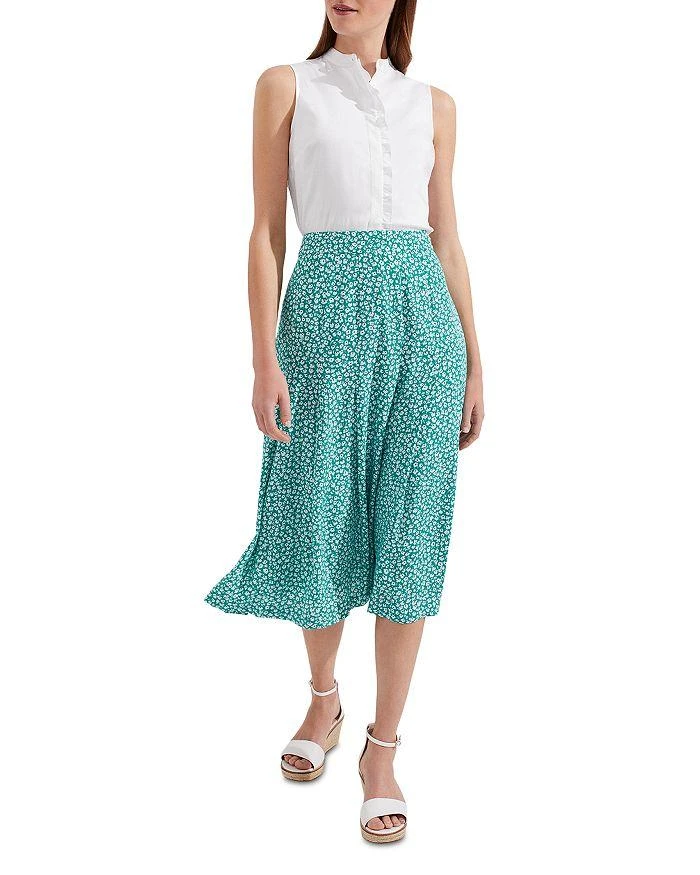 HOBBS LONDON Dianne Pleated Midi Skirt 2