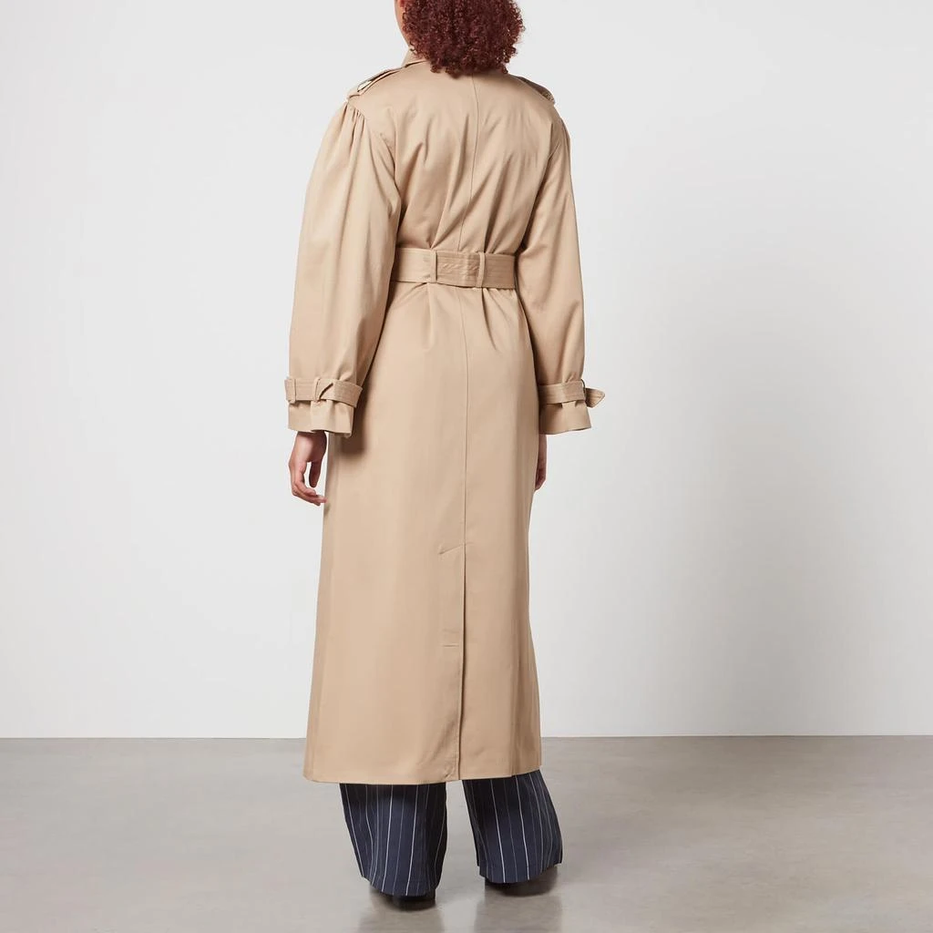 Aligne Aligne Julia Stretch-Cotton Gabardine Maxi Trench Coat 2