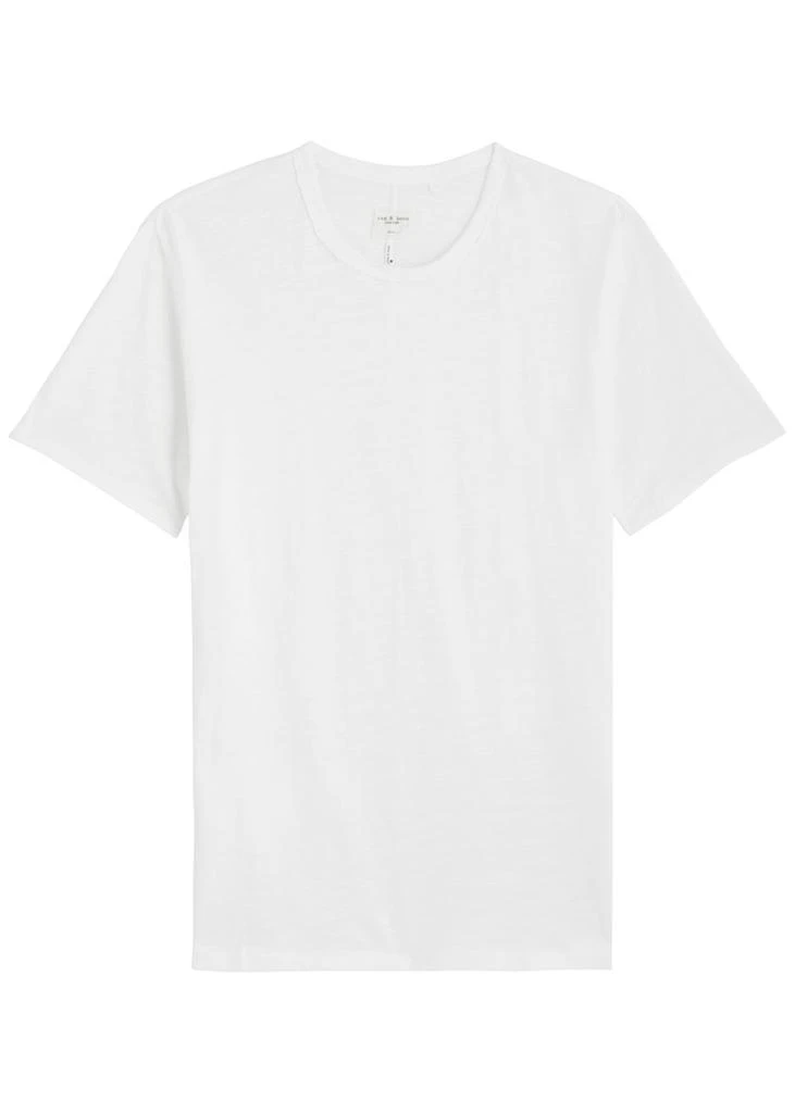Rag & Bone Classic slubbed cotton T-shirt 1