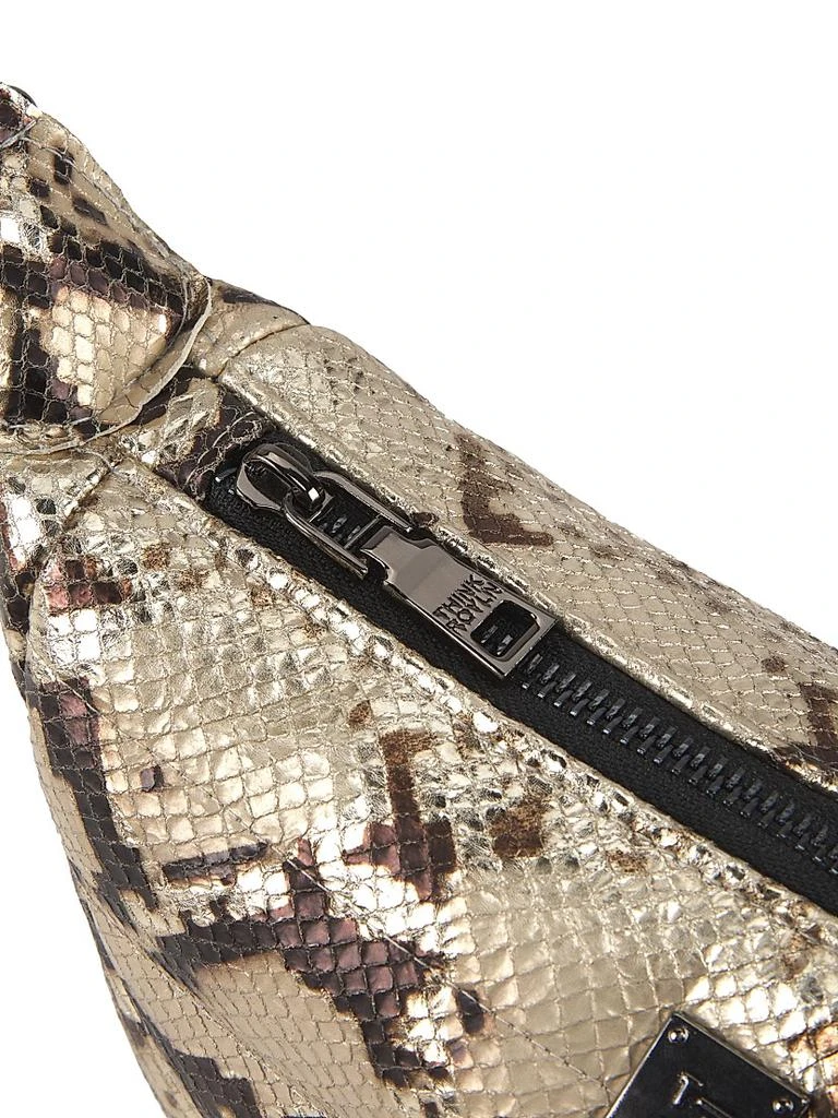 Think Royln Tiny Dancer Snake-Embossed Leather Belt Bag 7