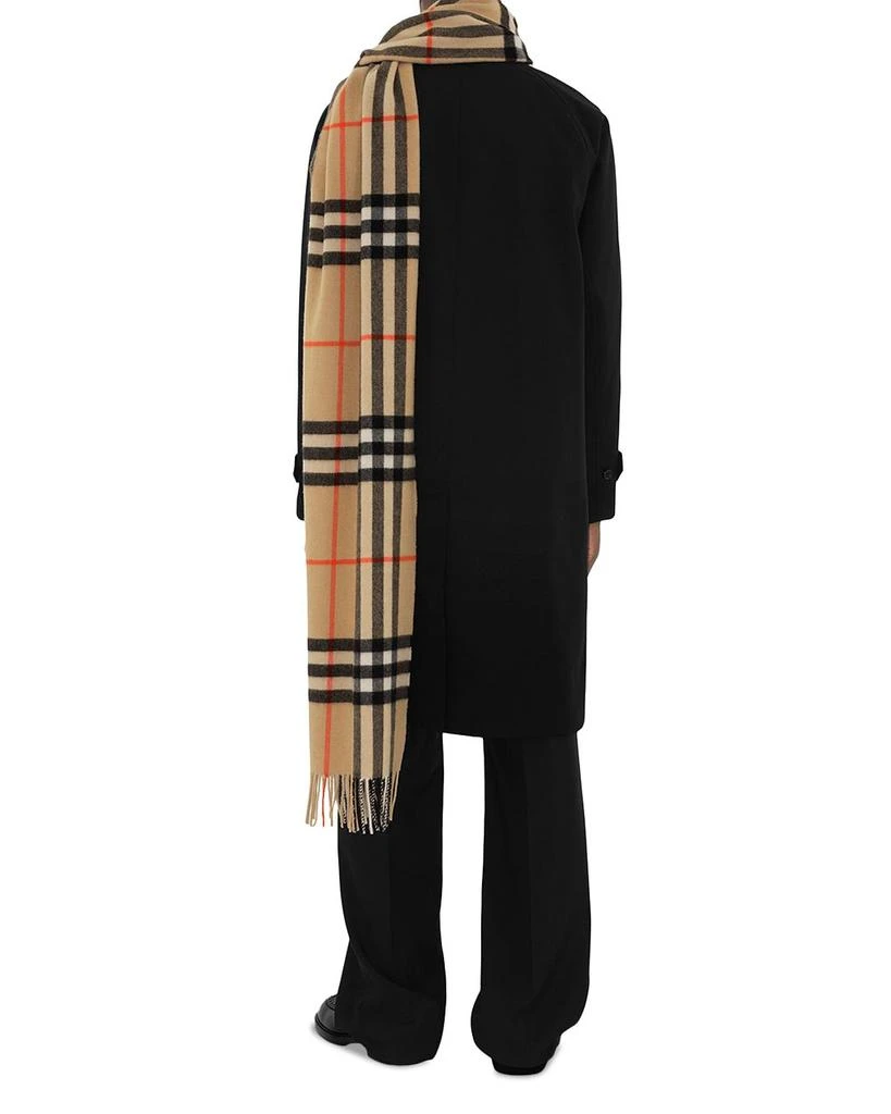 Burberry Check Cashmere Scarf 6