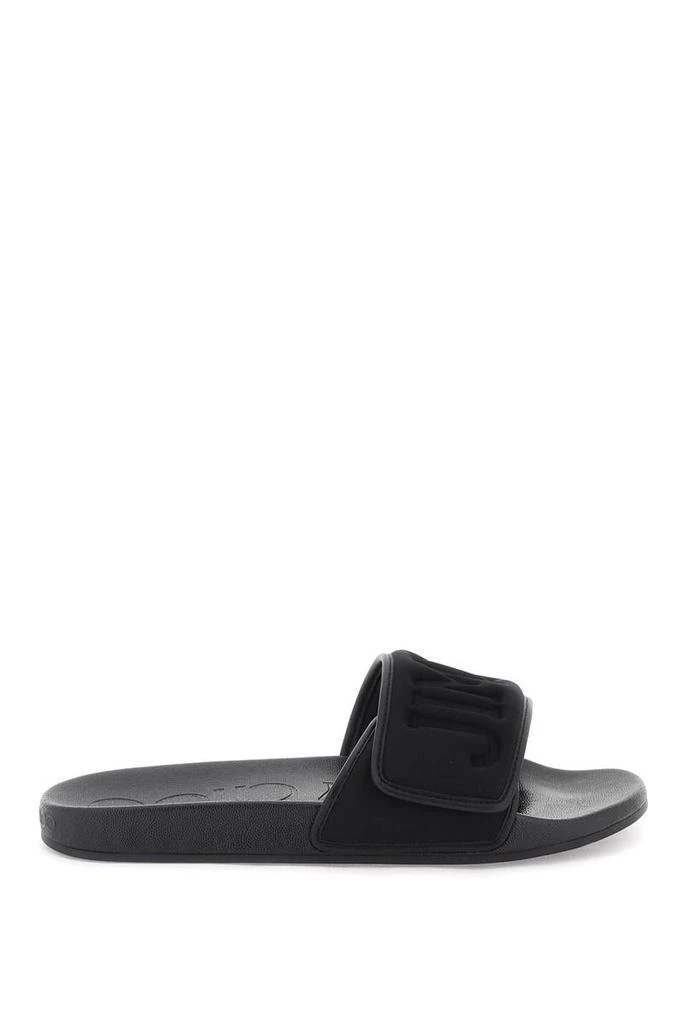 Jimmy Choo slides with logo 1