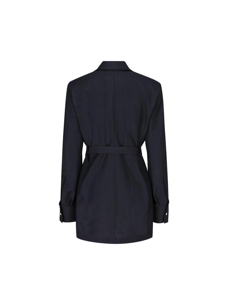 Prada Prada Single-Breasted Belted Shirt Jacket 2