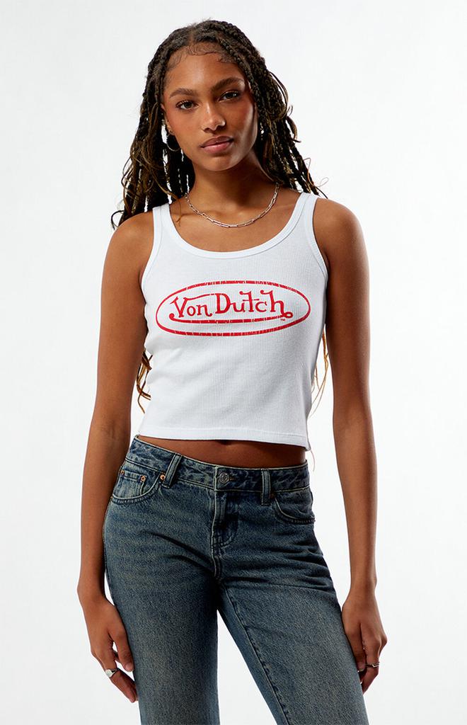 Von Dutch Logo Tank Top