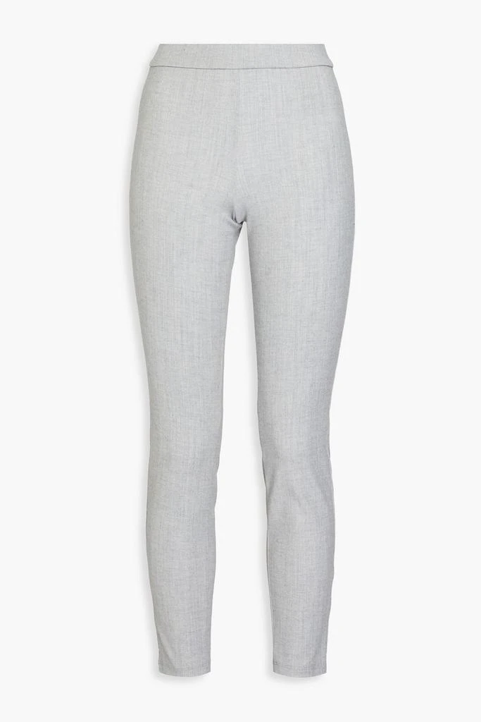 Theory Adbelle wool-blend flannel leggings 1