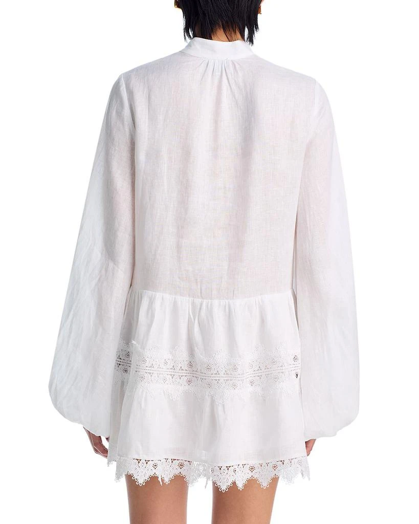 Bardot Antonia Lace Trim Mini Dress 4