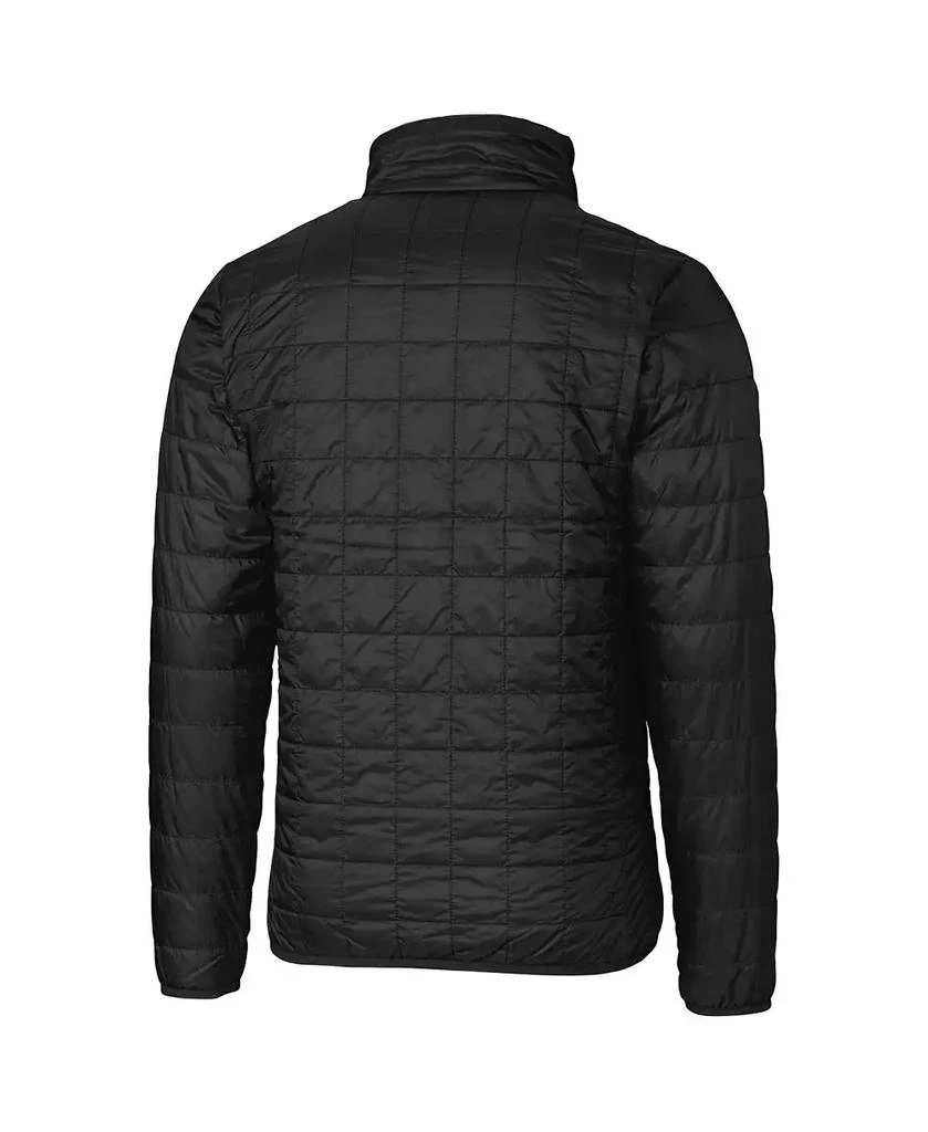 Cutter & Buck Black Virginia Tech Hokies Primary Team Logo Rainier PrimaLoft Eco Insulated Full-Zip Puffer Jacket 3