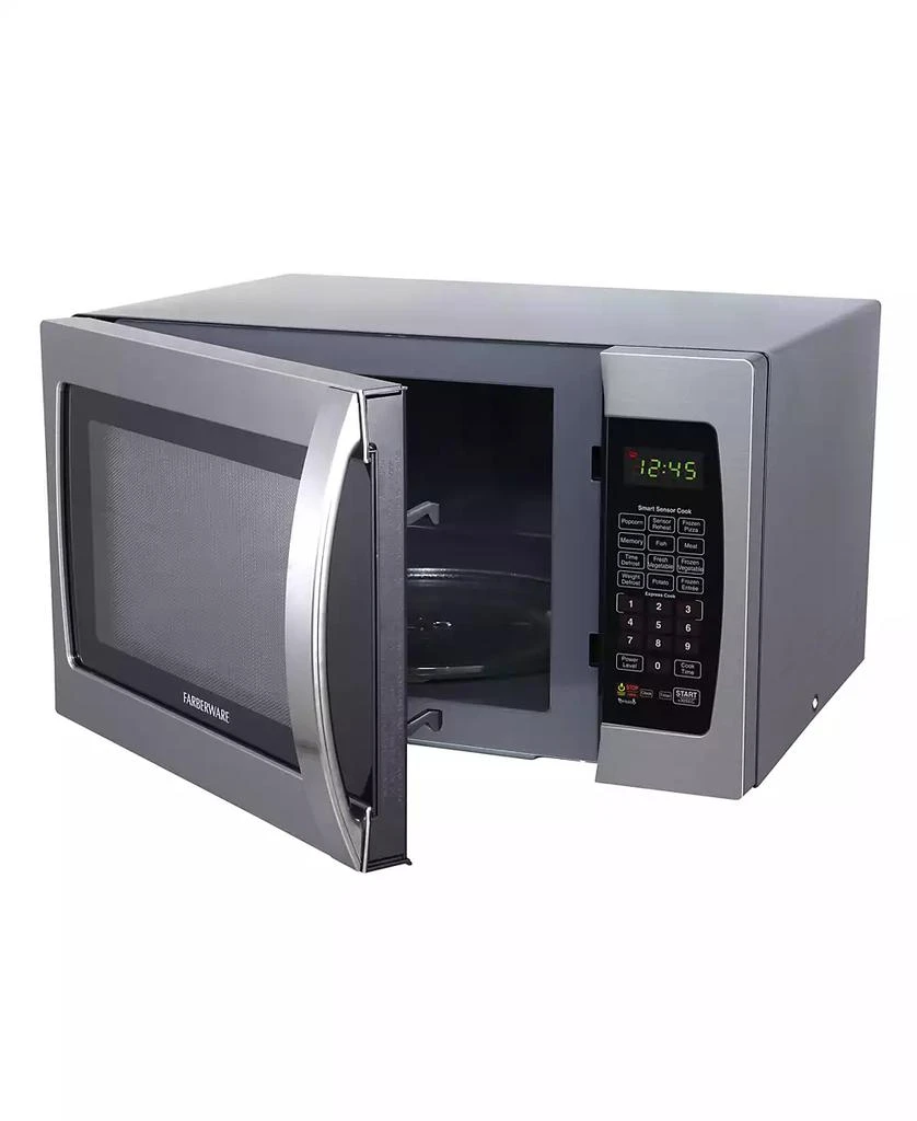 Farberware 1.3 Cu. Ft. Professional 1100-Watt Microwave Oven with Sensor, FMO13AHTBKI 5