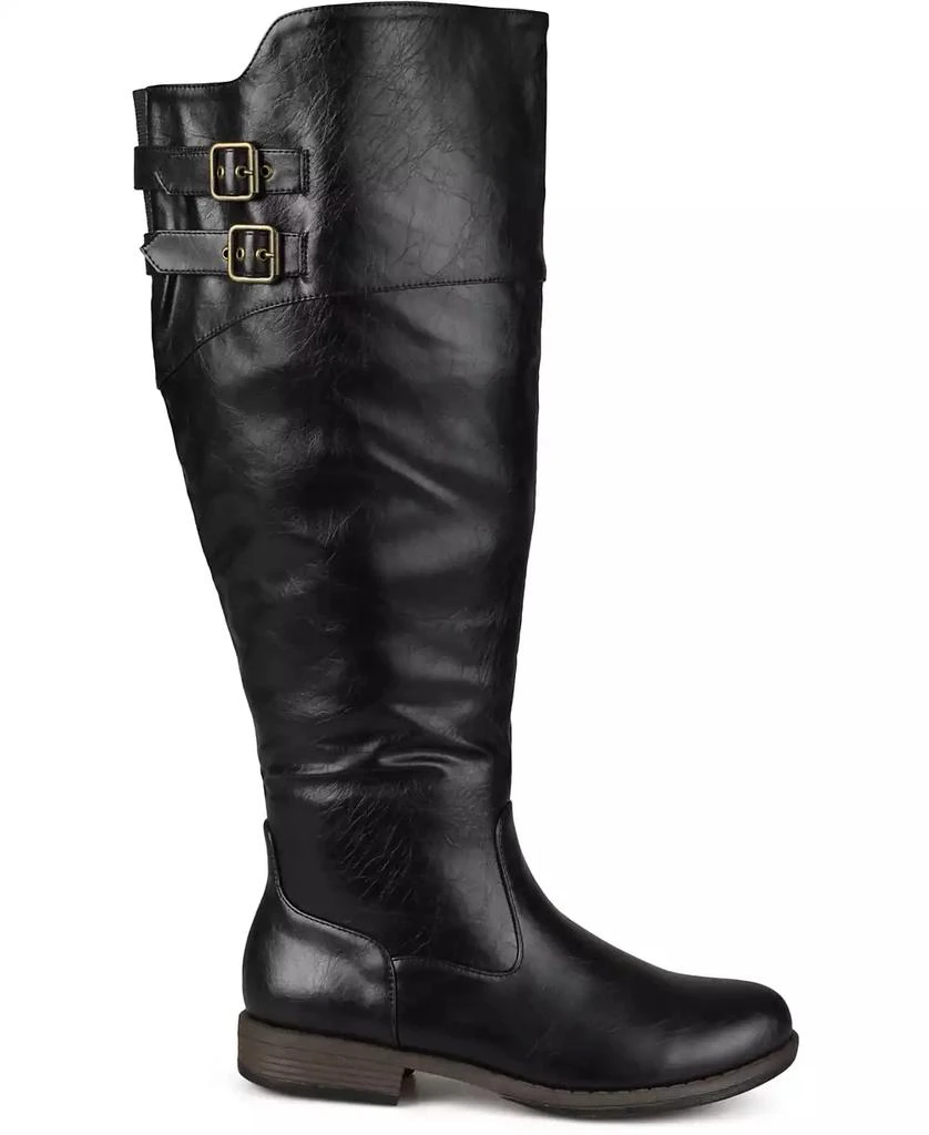 Journee Collection Women's Tori Extra Wide Calf Knee High Riding Boots 2