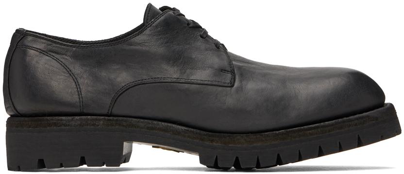 guidi Black 792V Derbys