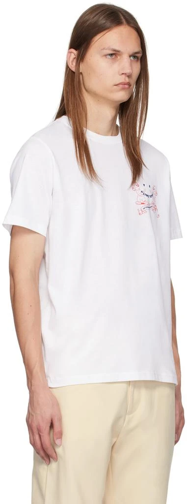 Paul Smith White 'Happy International' T-Shirt 2