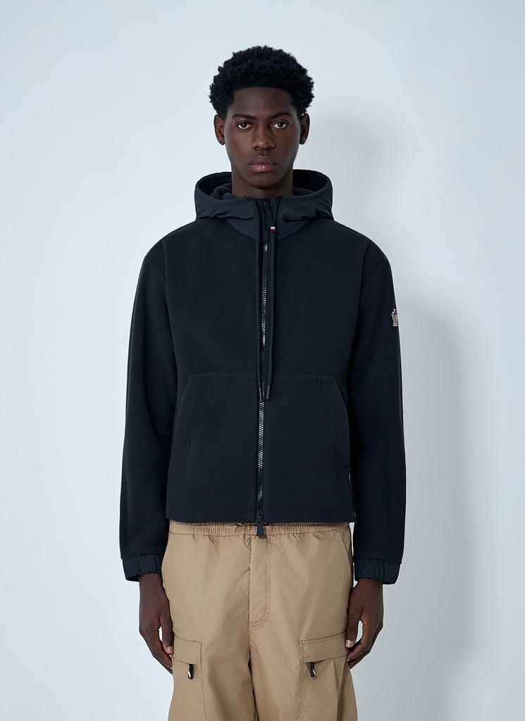 Shop Hooded Jacket With Logo Patch on Sale at BeyondStyle – Get 41