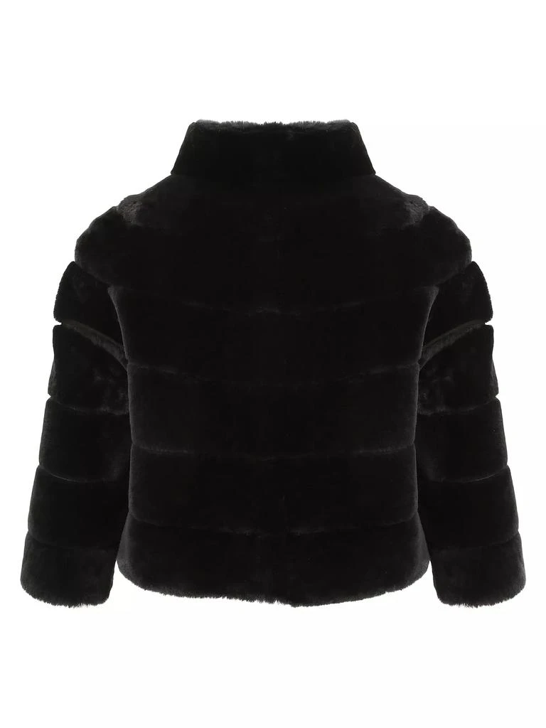 Gorski Shearling Lamb Bolero Coat 2