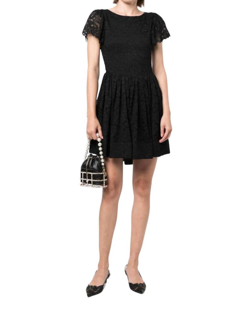 CAROLINE CONSTAS Marguerite Mini Dress