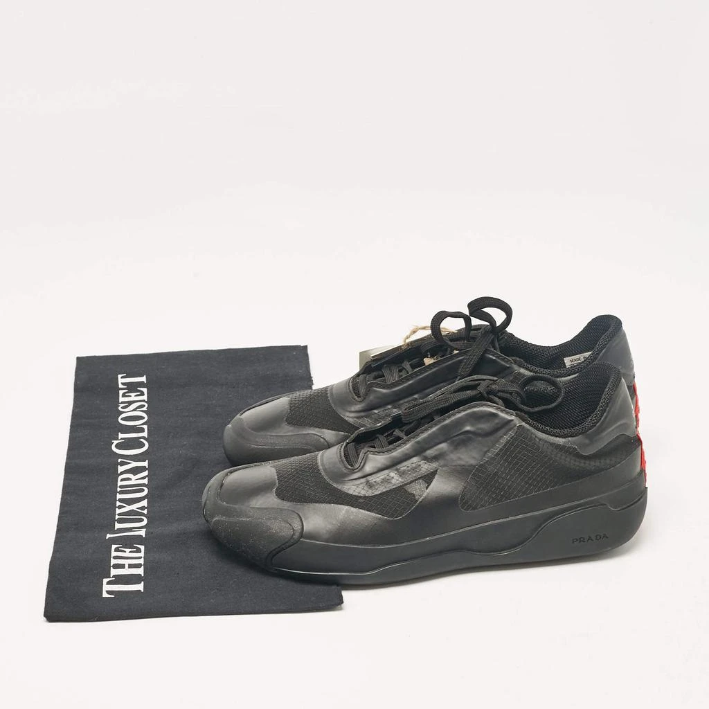 Prada Prada x Adidas Black Nylon Luna Rossa Sneakers Size 36 2/3 9