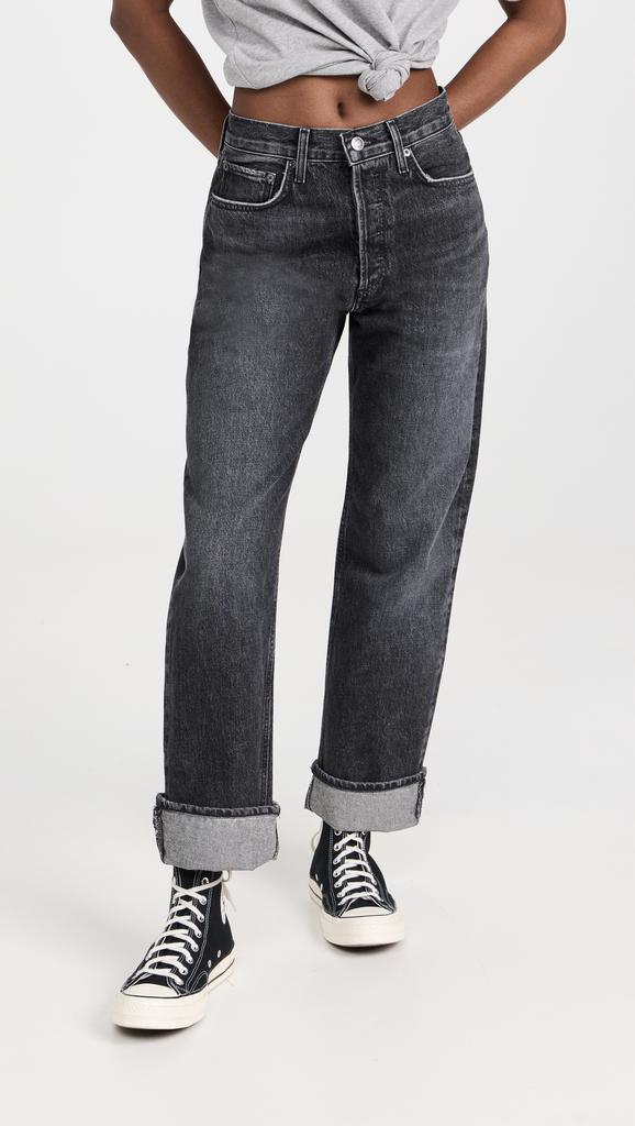 AGOLDE Fran Low Hung Straight jeans