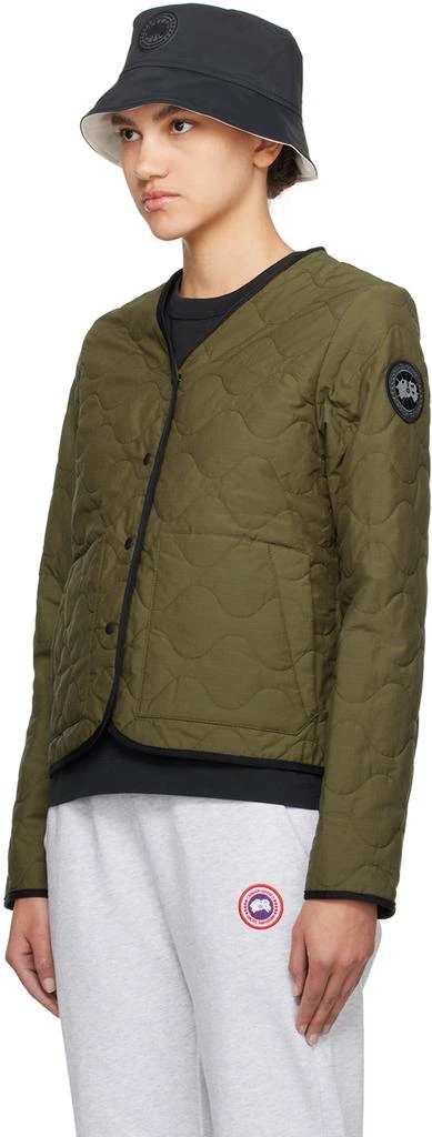 Canada Goose Khaki Annex Liner Reversible Jacket 4