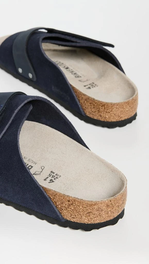 Birkenstock Kyoto Grip Suede Slides 5