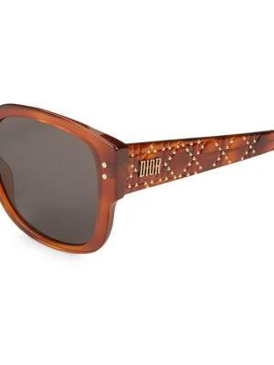 Dior 54MM Square Sunglasses 3