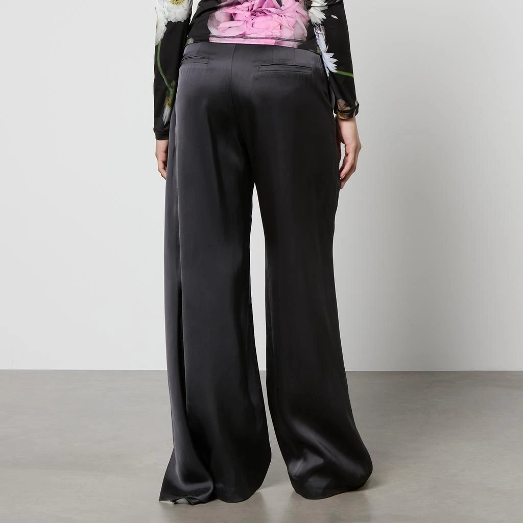 Stine Goya Gracie Satin Wide-Leg Trousers 2