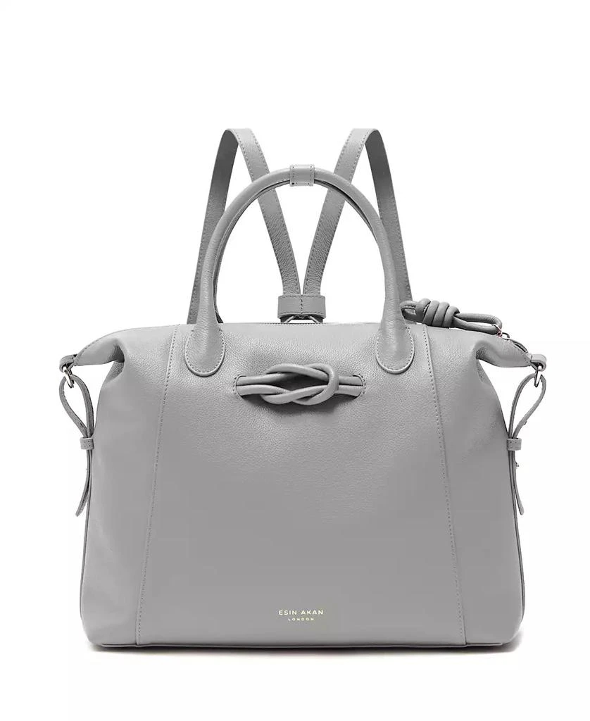 Esin Akan Wimbledon Large Leather Backpack Tote 1