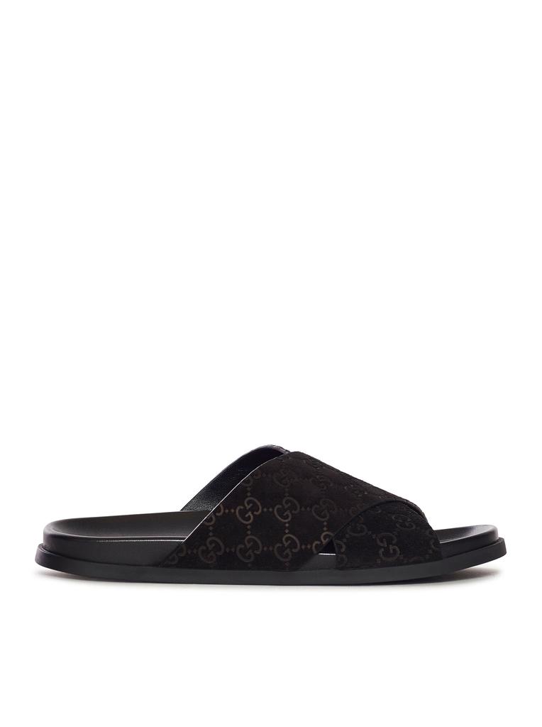 サンダル Gucci Rhein Gg Mules Gucci Gucci `Rhein Gg` Mules - Sandals - BeyondStyle