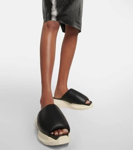 Rick Owens Leather slides 7