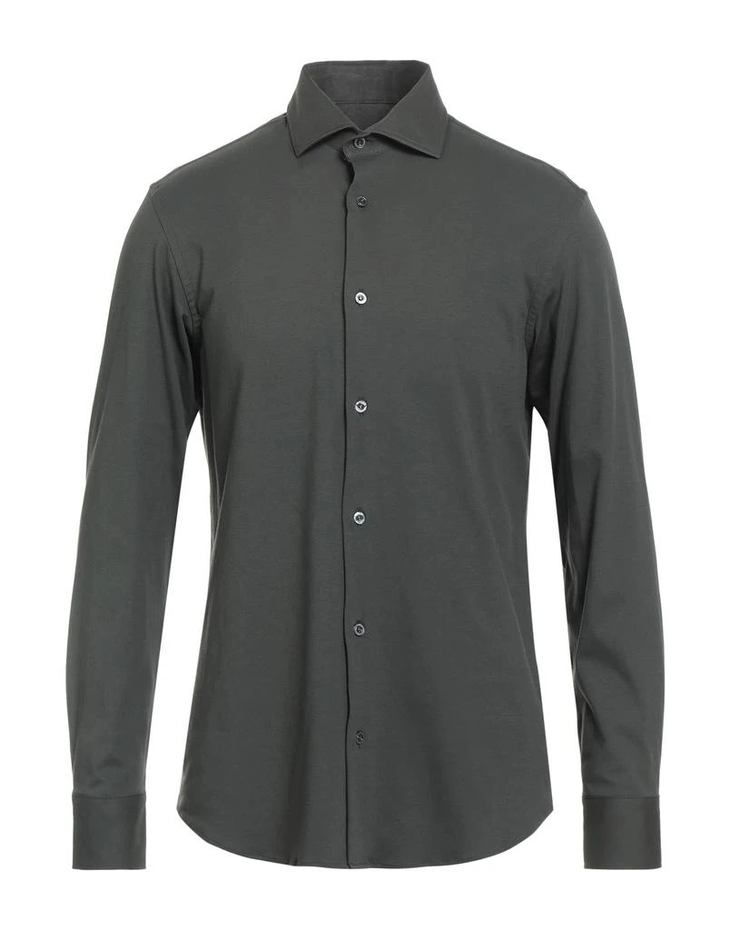 MOORER Solid color shirt 1