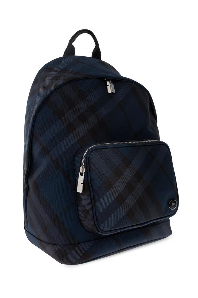 Burberry Burberry Grid Checked Zip-Around Backpack 3