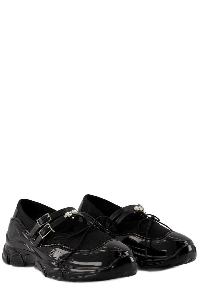 Simone Rocha Simone Rocha Embellished Buckled Tracker Ballerinas 2
