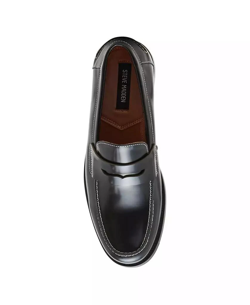 Steve Madden Men's Natan Penny Moc Toe Loafer 3