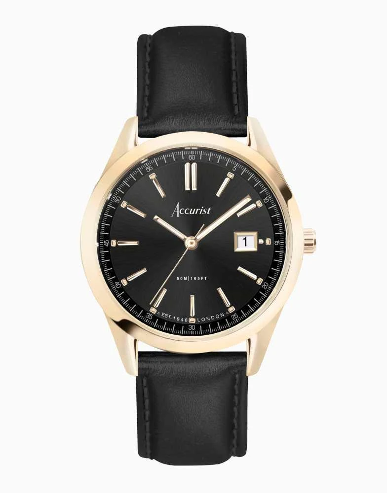 Accurist Accurist Everyday gents watch in black 1