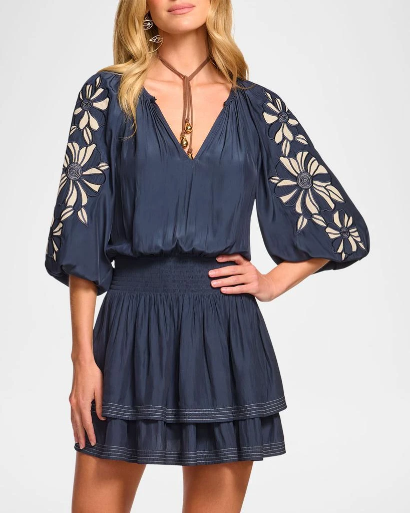 Shop Devorah Floral Embroidered Balloon-Sleeve Mini Dress on Sale at  BeyondStyle – Get 63% Off Devorah Floral Embroidered Balloon-Sleeve Mini  Dress with Limited-Time Flash Deals, Exclusive Discounts, and Special  Offers. Enjoy Unbeatable