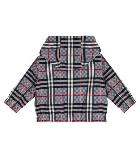 Burberry Kids Baby Vintage Check reversible jacket