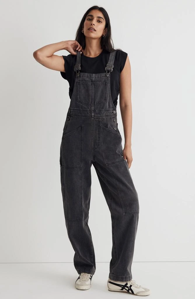 Madewell Denim Oversized Carpenter Overalls 5