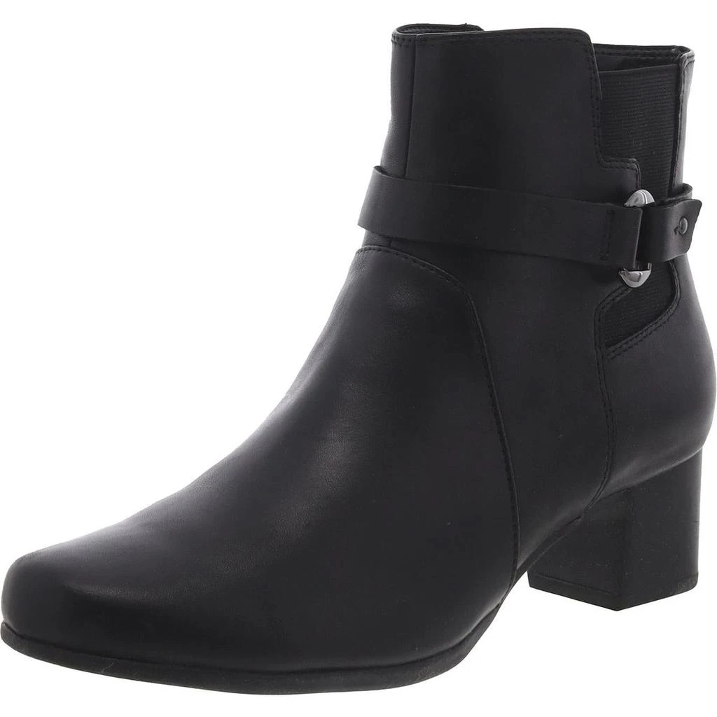 Clarks Un Damson Mid Womens Leather Ankle Ankle Boots 1