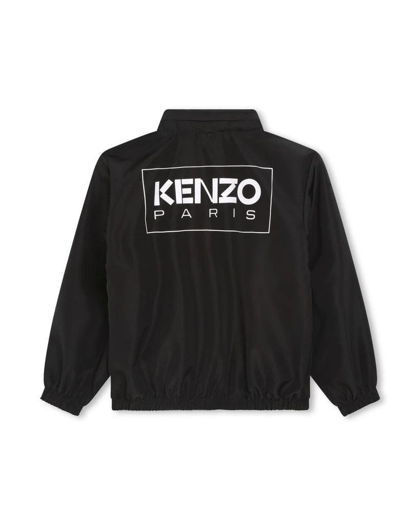 预计3周后发货 Kenzo Cardigan A Capuche Black - Enfant Mixte - Kenzo Kids 4