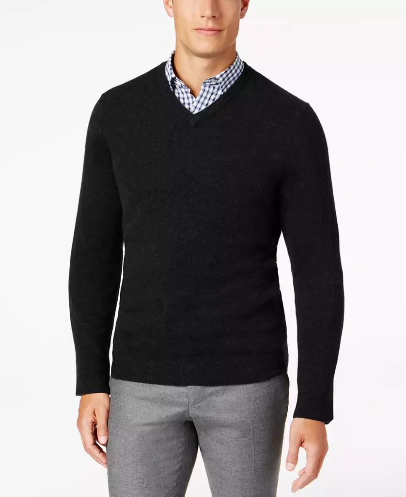 Club Room Men's V-Neck Cashmere Sweater, Created for Macy's