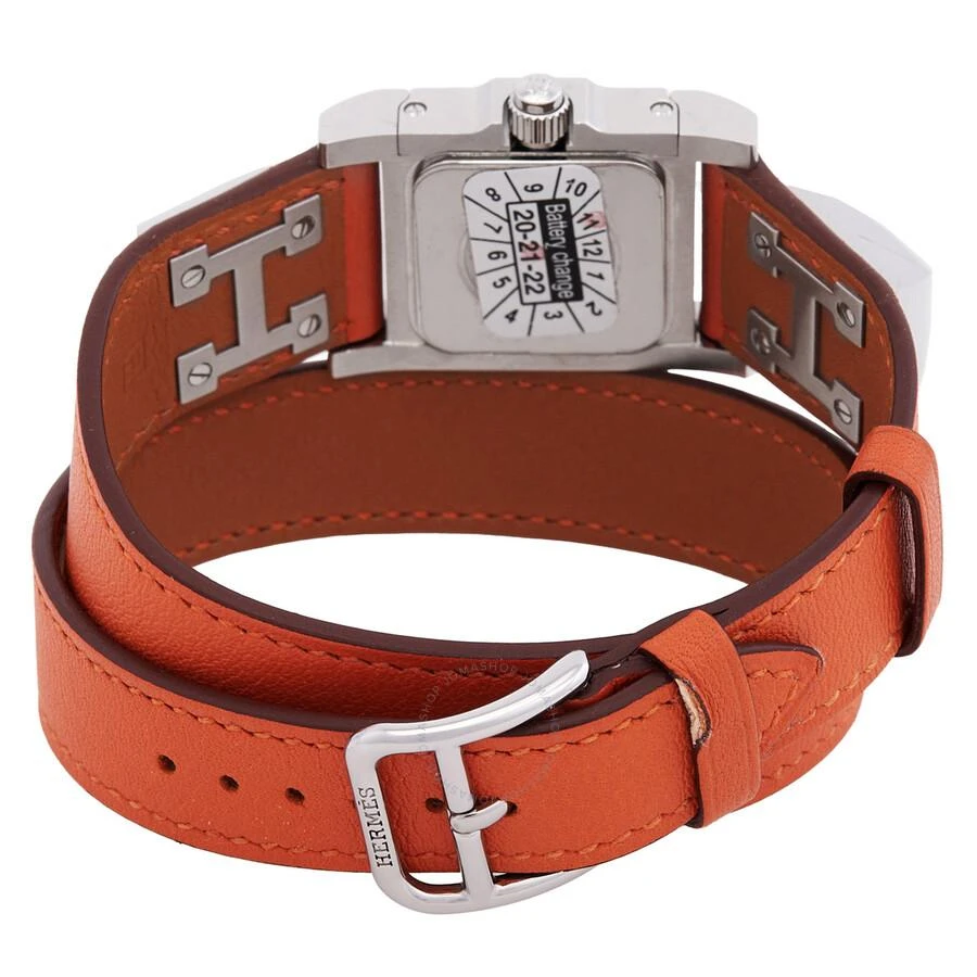 Hermes Medor PM Quartz Silver Dial Ladies Watch 041262WW00 3