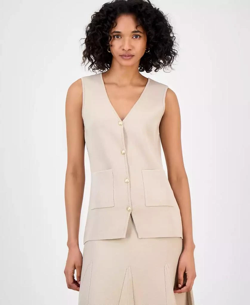 Tahari Women's Sweater Vest 1