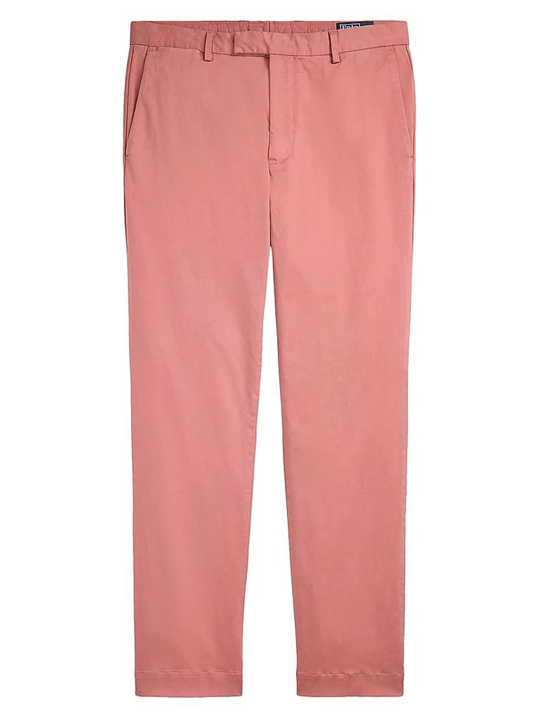 Ralph Lauren Jarrett Stretch Slim-Fit Sateen Pants 1