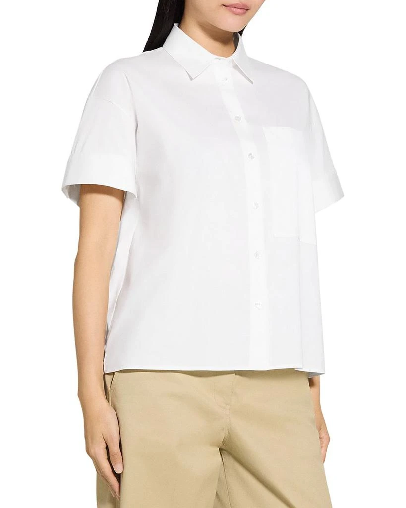 Theory Patch Pocket Shirt in Good Cotton 5