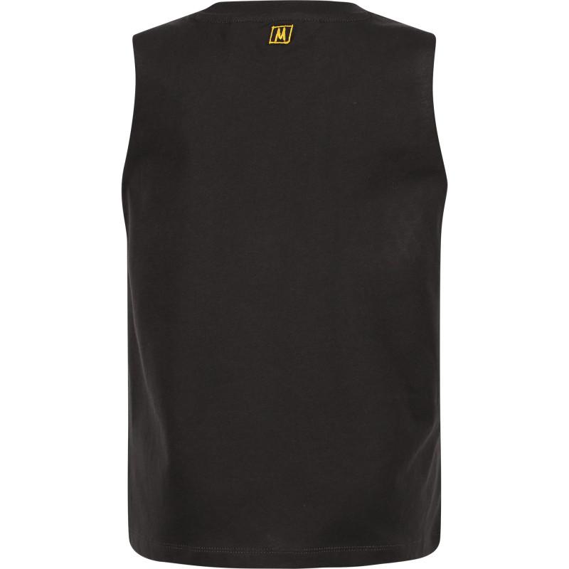 Munster Stars print sleeveless top in black