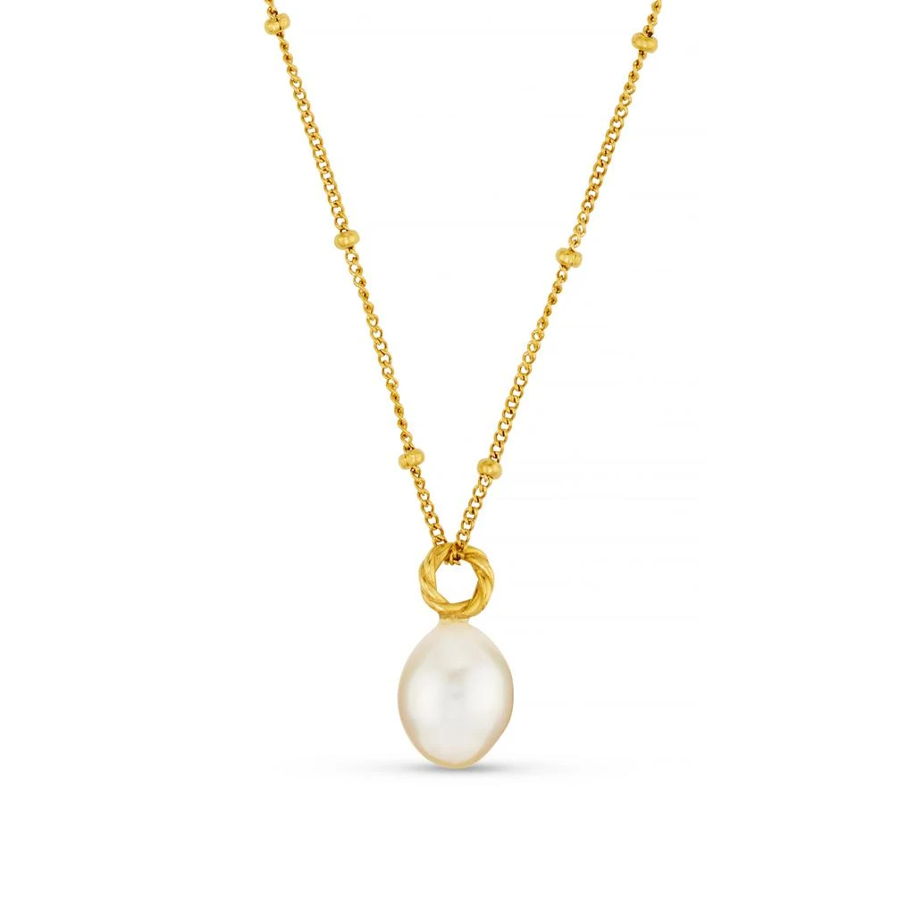 Orelia LUXE LUXE Rope Pearl Drop Necklace 1
