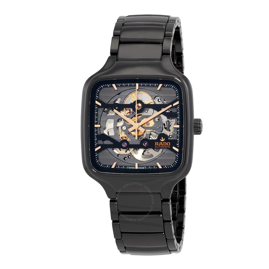 Rado True Square Automatic Skeleton Dial Unisex Watch R27124162