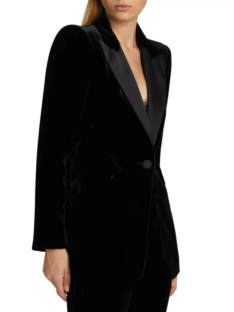 L'Agence L'Agence - Sheila Structured Tux Blazer 2