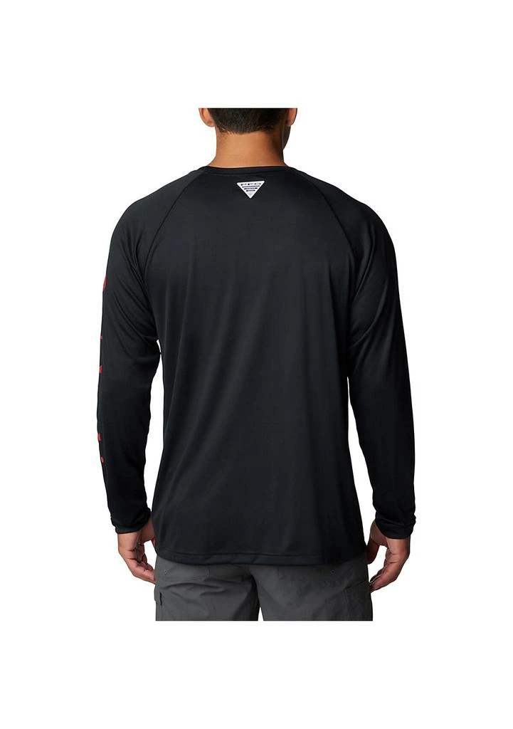 Columbia NCAA Georgia Bulldogs Terminal Tackle Omni-Shade Raglan Long Sleeve T-Shirt 2