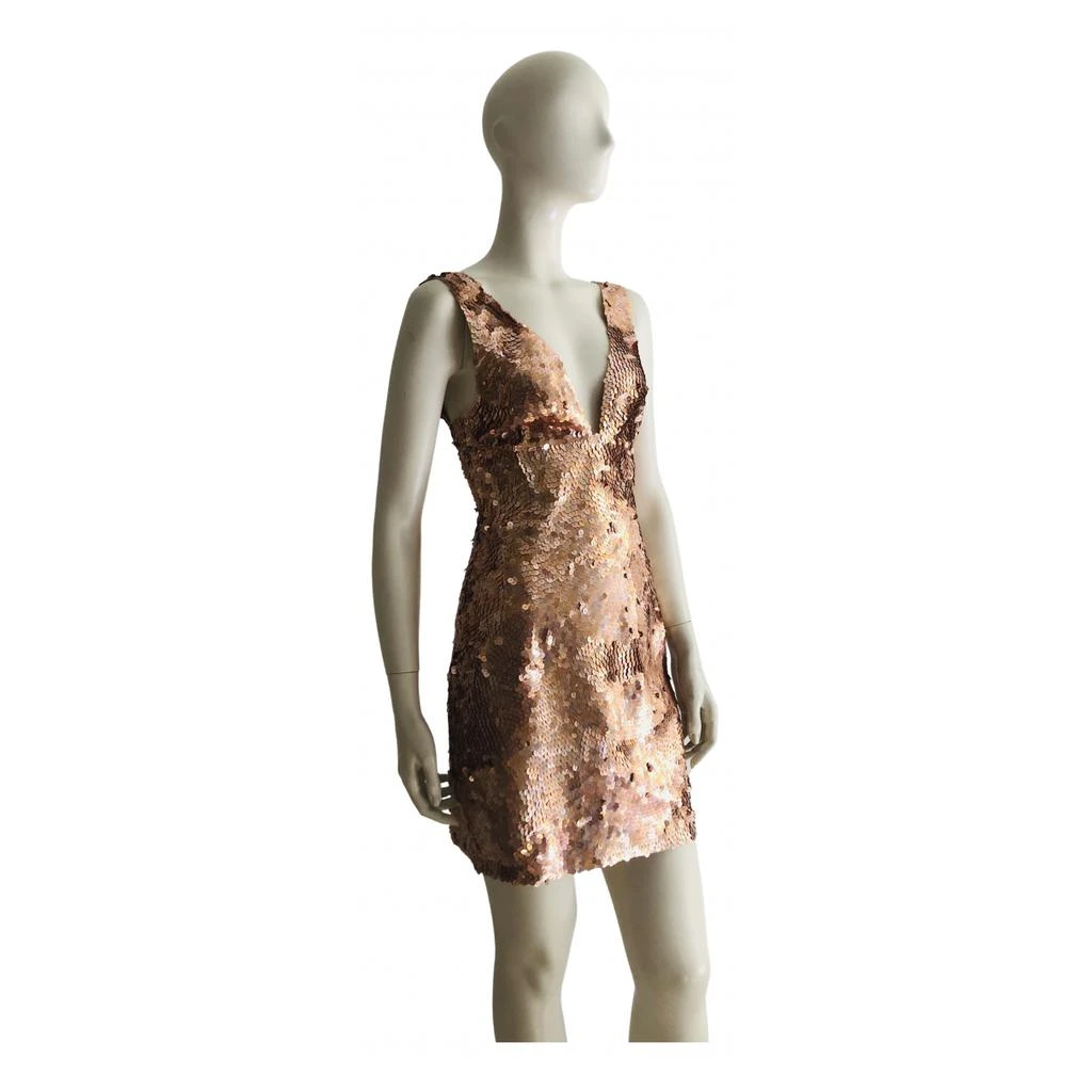 green emerald velvet dress Pinko Dress 