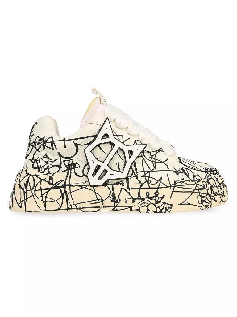 Naked Wolfe Kosa Scribble Sneakers 1
